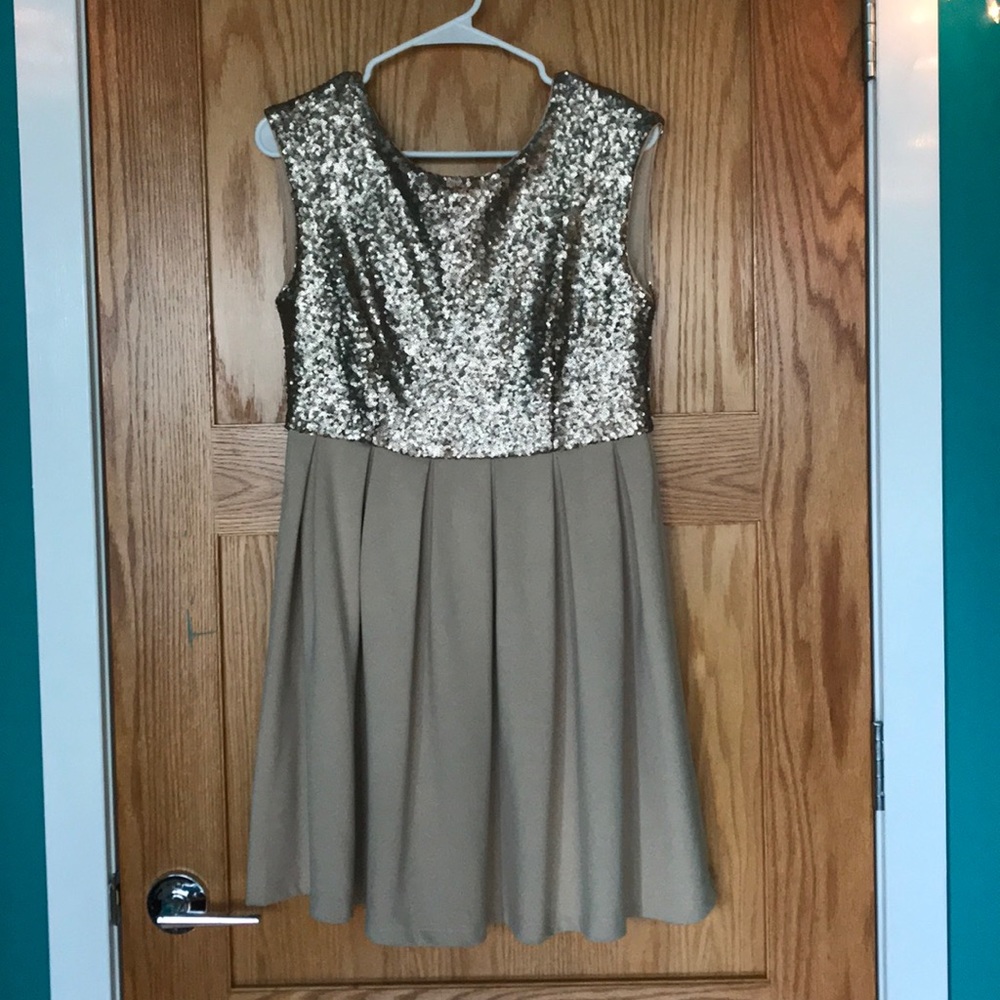 Ya Los Angeles Sequin Mini Dress